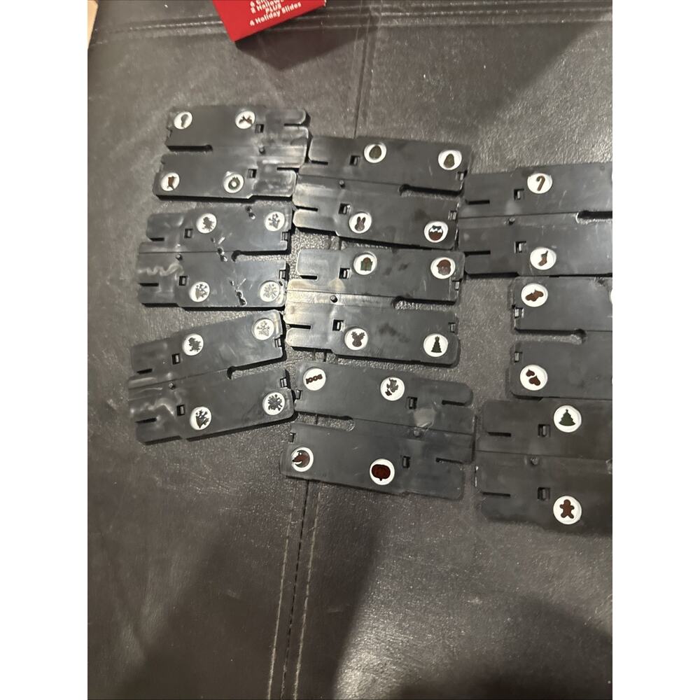 Star Shower Projector Replacement Slides Set of 9 ￼ Christmas, Halloween & More